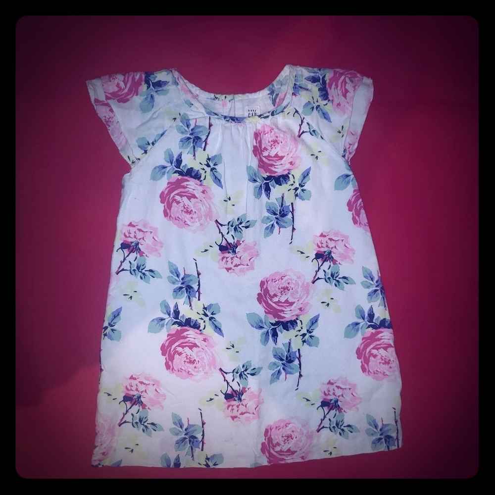 baby GAP floral dress
